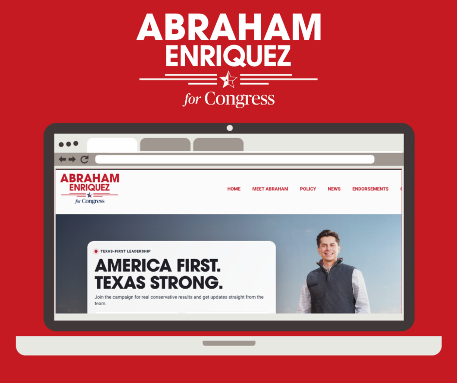 Abraham Enriquez campaign website project
