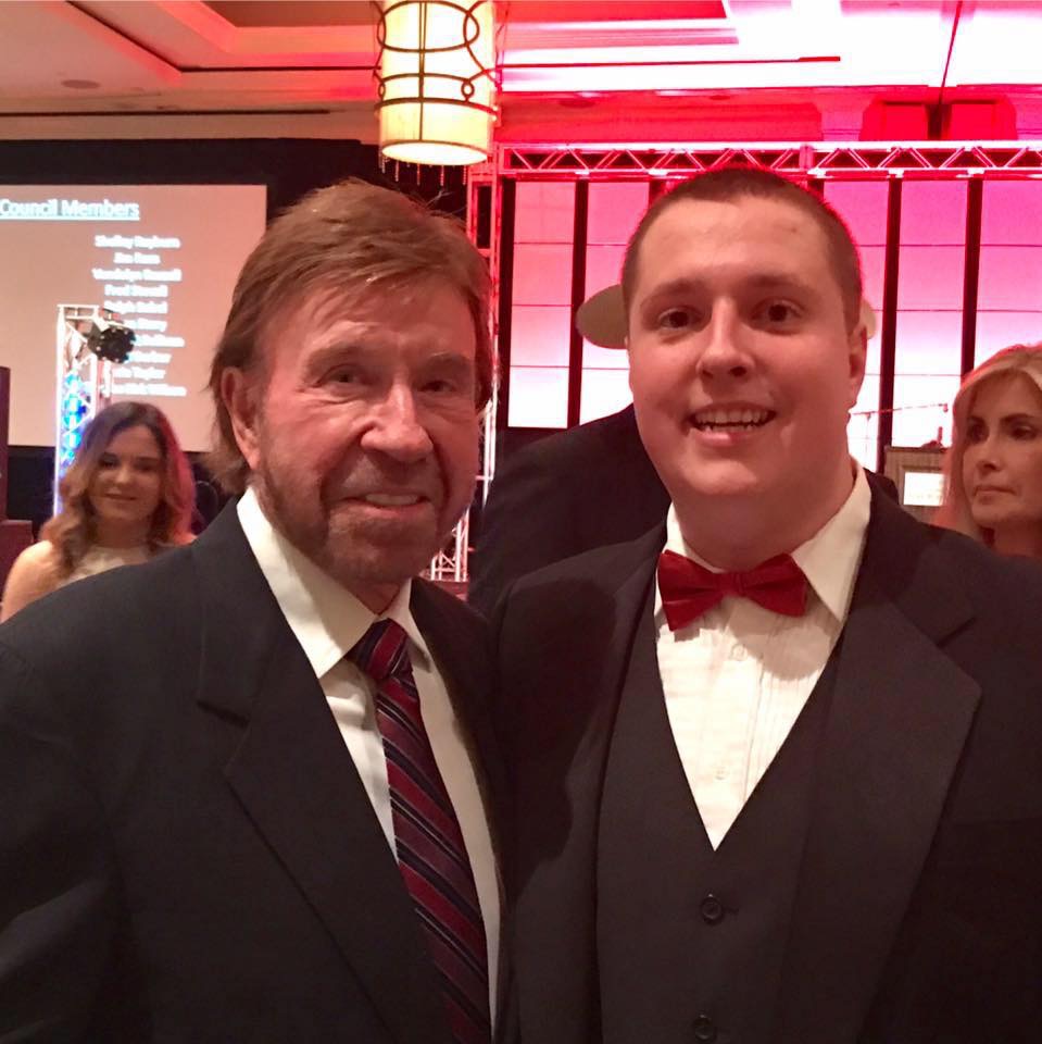 Will Busby at a major Texas event