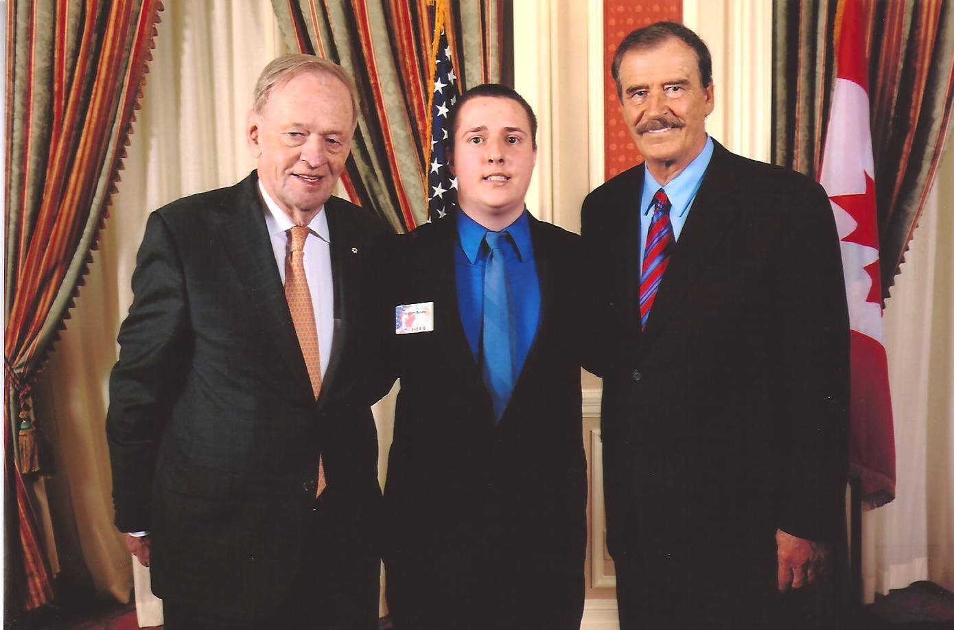 Will Busby with international political leaders